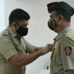 आंगणेवाडी येथील सुधीर आंगणे यांना उत्कृष्ट पोलीस सेवा पदक प्रदान.