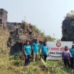 🛑 निवती किल्ल्यावर स्वच्छता मोहीम संपन्न.:दुर्ग मावळा प्रतिष्ठान तर्फे आयोजन.
