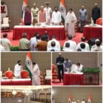 🛑श्रीमती सुनेत्राताई पवार यांनी लोकभवन येथे उपमुख्यमंत्री पदाची शपथ घेतली.