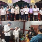 🛑चिंदर भगवती  माऊली मंदिर येथे दत्ता सामंत यांचा सन्मान..