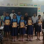 🛑महाराष्ट्र नवनिर्माण सेना वेंगुर्ला च्या वतीने सरस्वती विद्यालय सागरतीर्थ टाक येथे वह्यांचे वाटप..