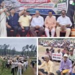 🛑शेतकरी नेते राजू शेट्टींसह विनायक राऊत, वैभव नाईक यांच्या उपस्थितीत देवगडमद्धे बागायतदार शेतकऱ्यांचे जलसमाधी आंदोलन!