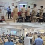 🛑पोलिस मुख्यालय ओरोस येथे राष्ट्रीय तंबाखू नियंत्रण कार्यक्रम संपन्न.