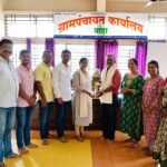 🛑बांदा ग्रामपंचायत तर्फे जय भोसले यांचा सत्कार.