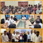 🛑जिल्ह्यातील मुंबई विद्यापीठाशी संलग्न महाविद्यालयांतील विद्यार्थ्यांच्या प्रलंबित समस्यांबाबत नगरसेवक मंदार शिरसाठ यांनी सिनेट सदस्यांना दिले निवेदन..